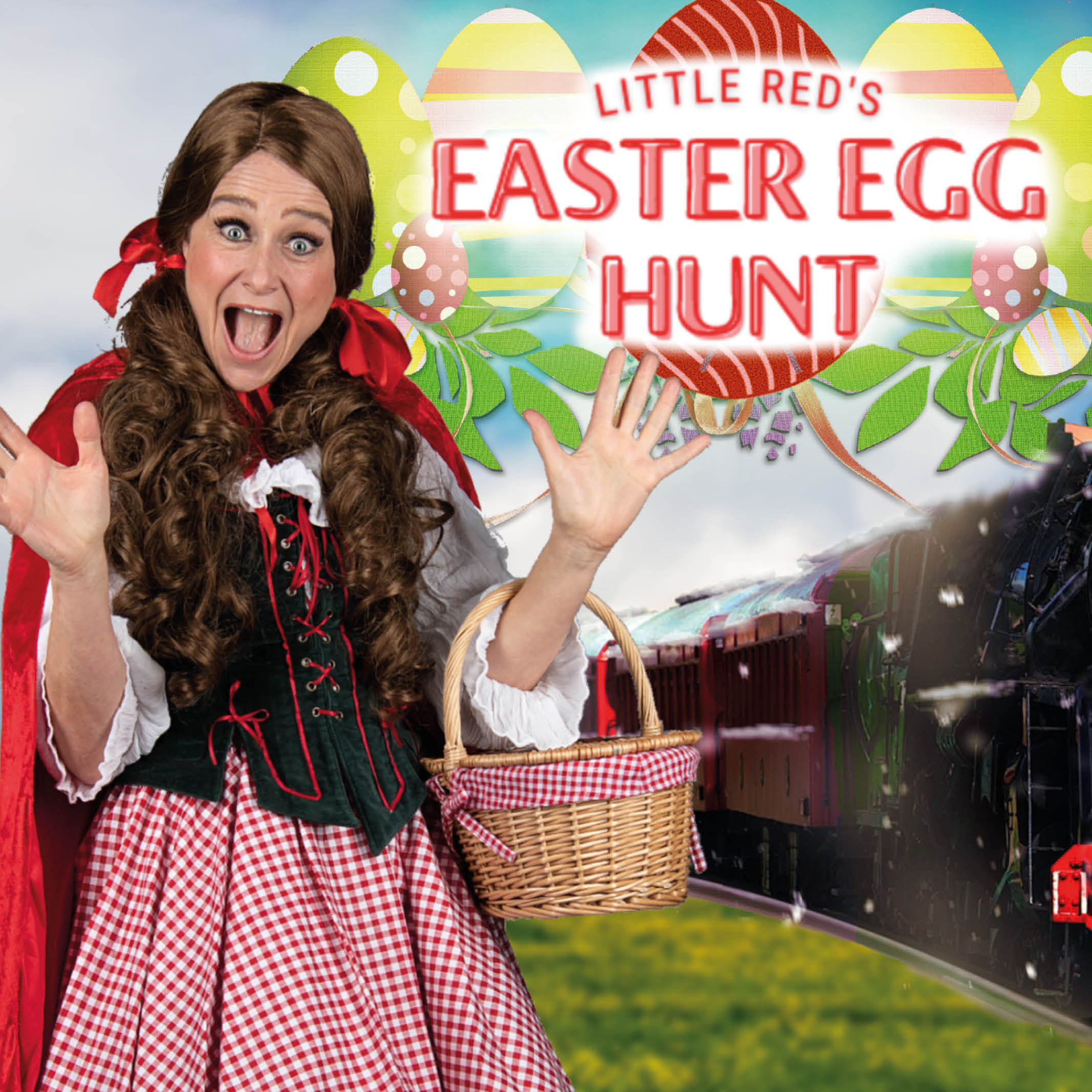 Little Red Riding Hood's Easter Train Ride!